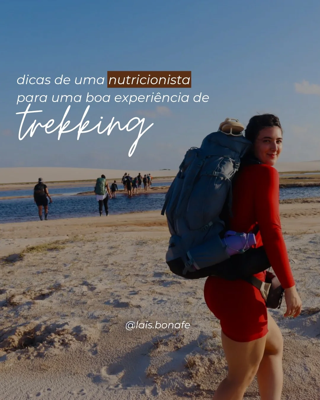 Capa da publicação: Nutrição para uma experiência de trekking